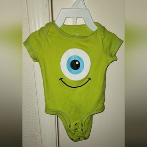 Green Baby Mike Wisowski Onesie